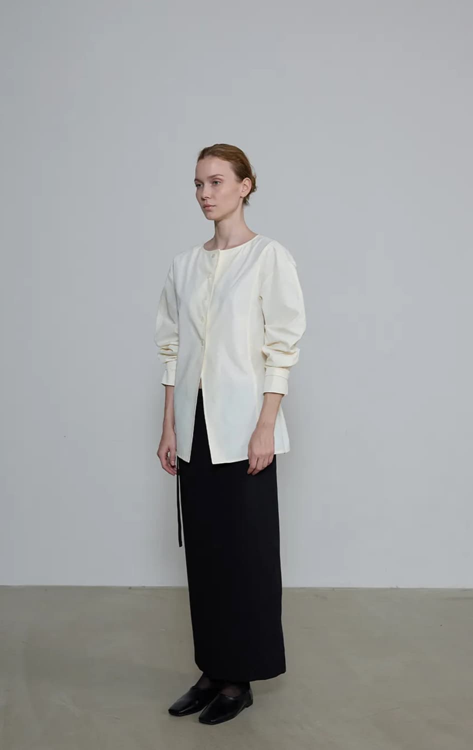 체 che marie button blouse 상품이미지4