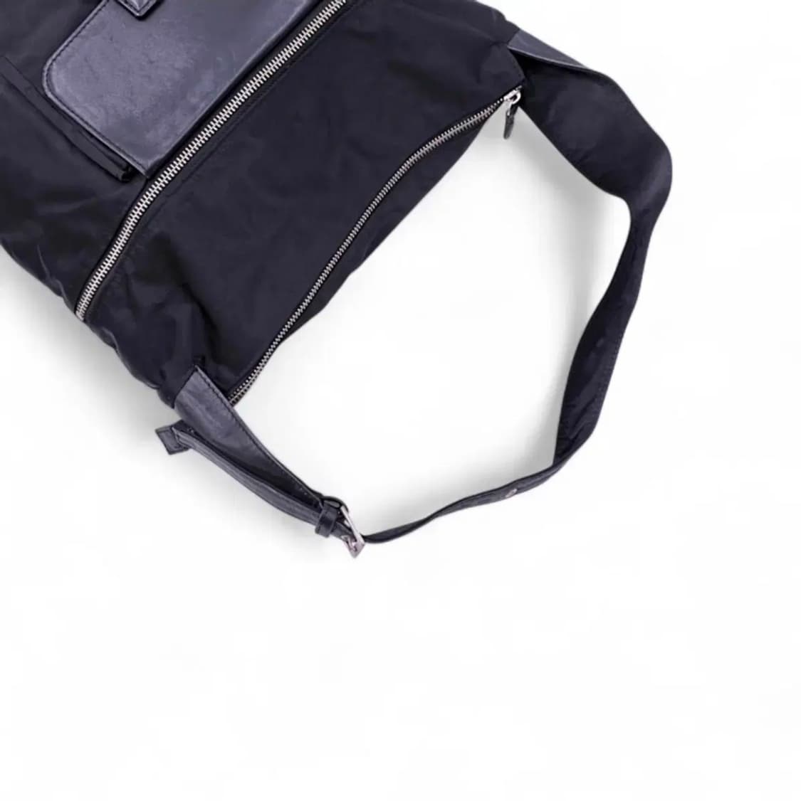 요지 야마모토 Ysaccs 나일론 가죽 토트백 상품이미지5