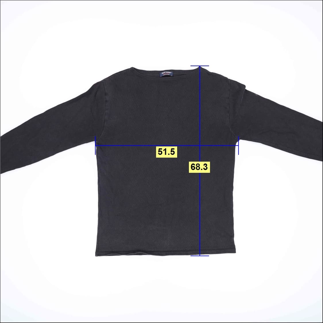 40 세인트제임스 보트넥 긴팔티 0429H 상품이미지7