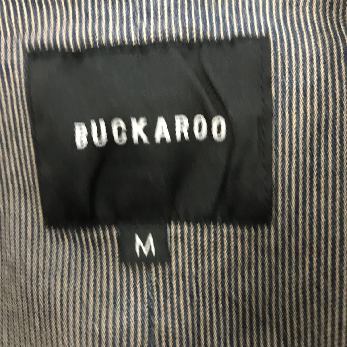 버커루 웨스턴 워시드 데님셔츠 [M] 상품이미지4