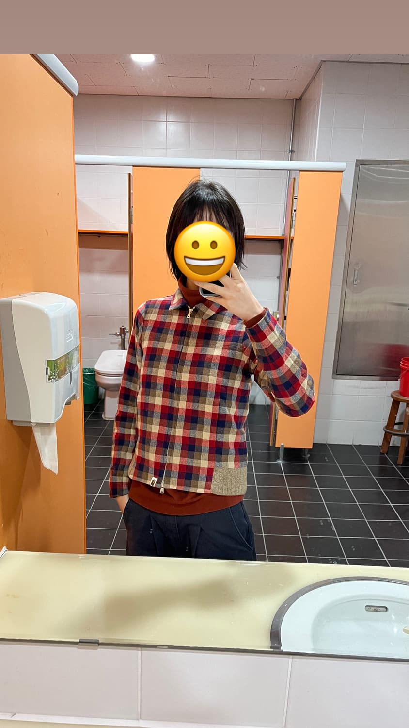 Bape check shirts 상품이미지3