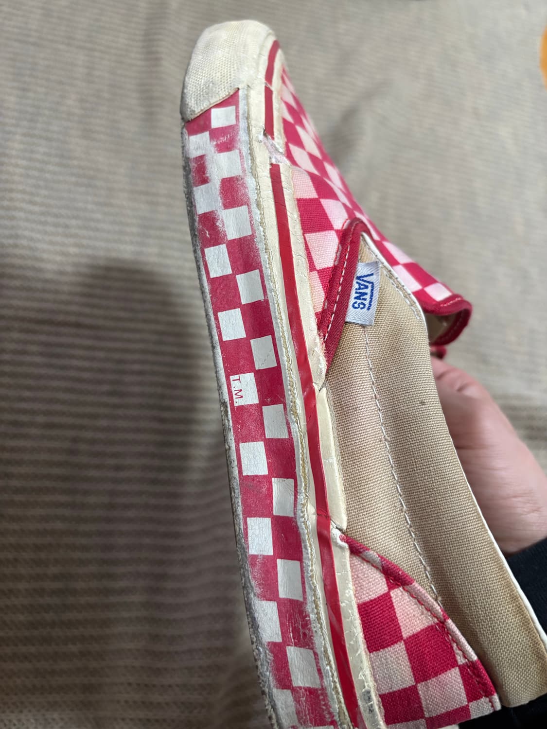 70s 빈티지 tm 반스 슬립온 made in usa 상품이미지3