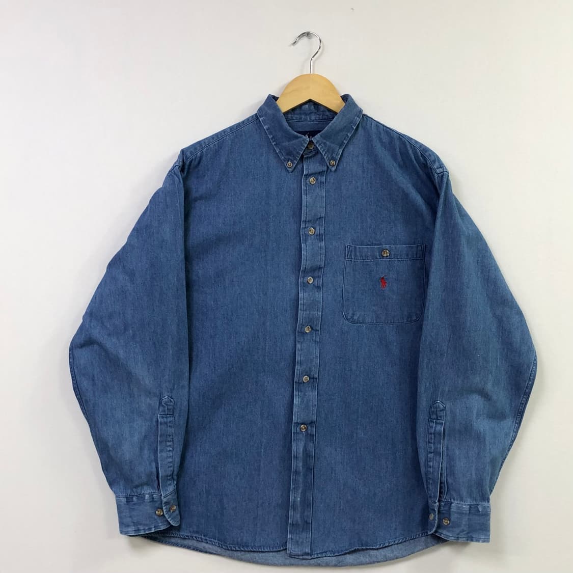 105 폴로 데님 셔츠 상품이미지2