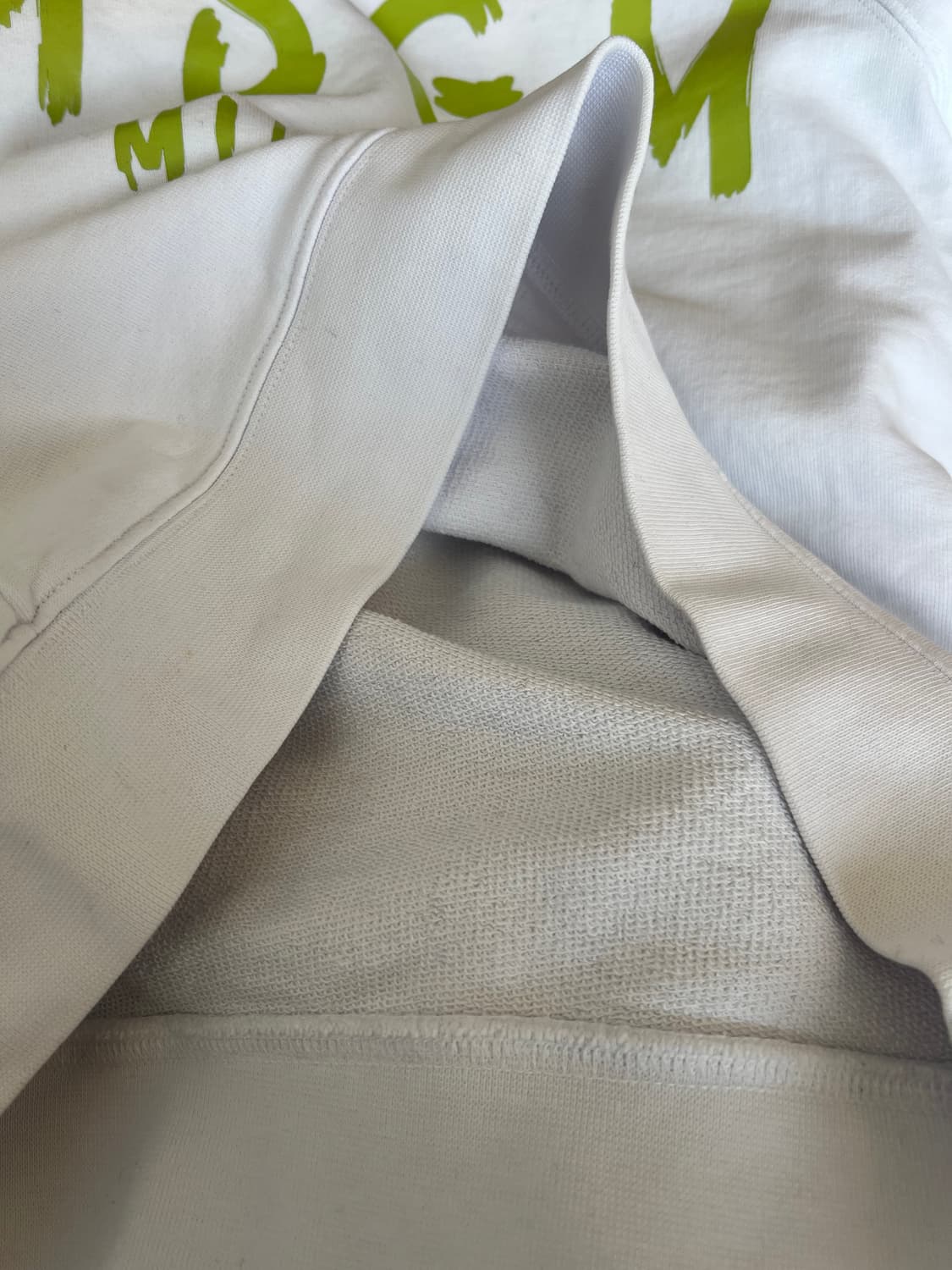 MSGM 여성 화이트 맨투맨티셔츠 스웻티셔츠 상품이미지5