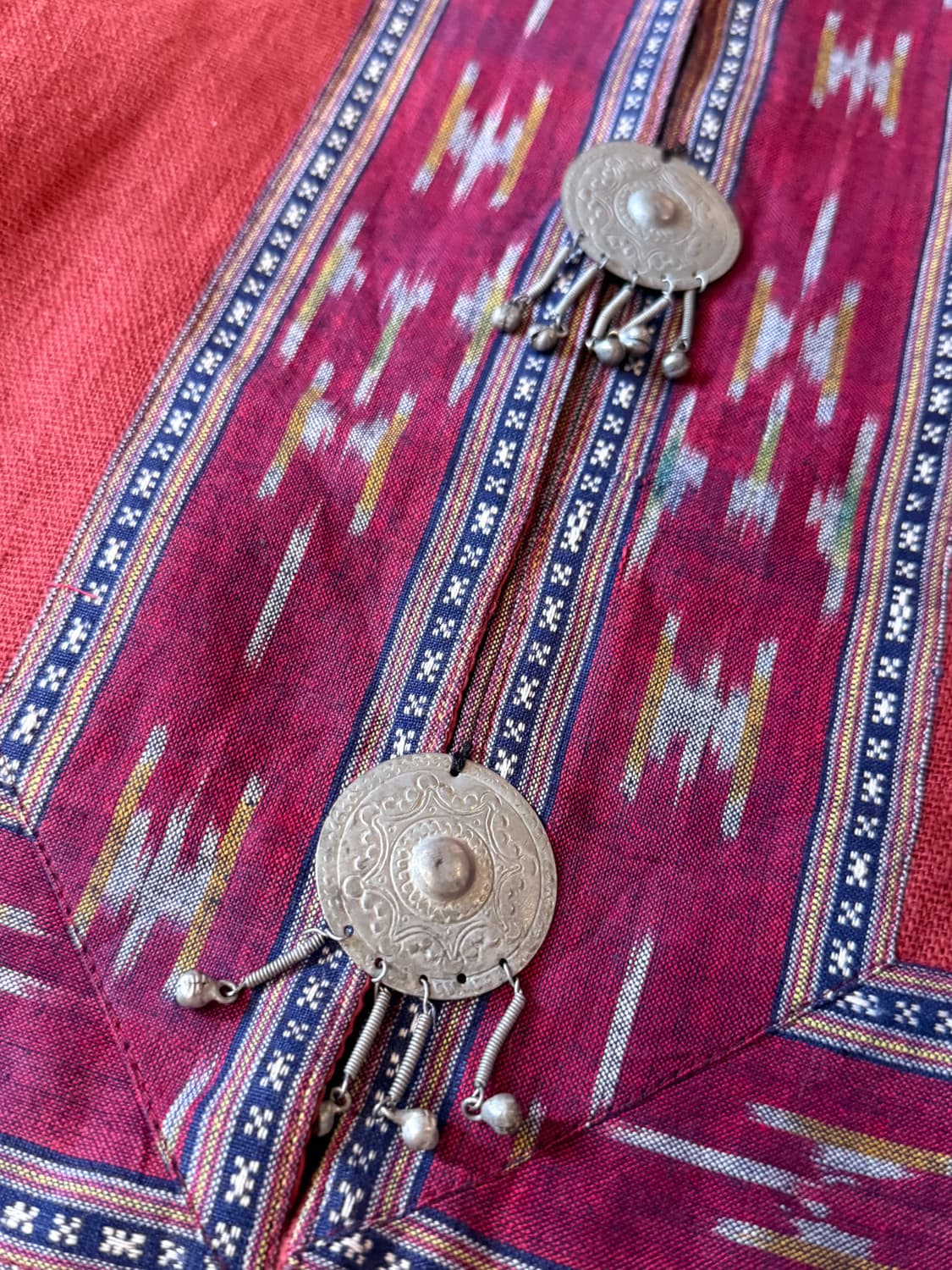 100% Linen Indian Navajo Jacket 0047 상품이미지5