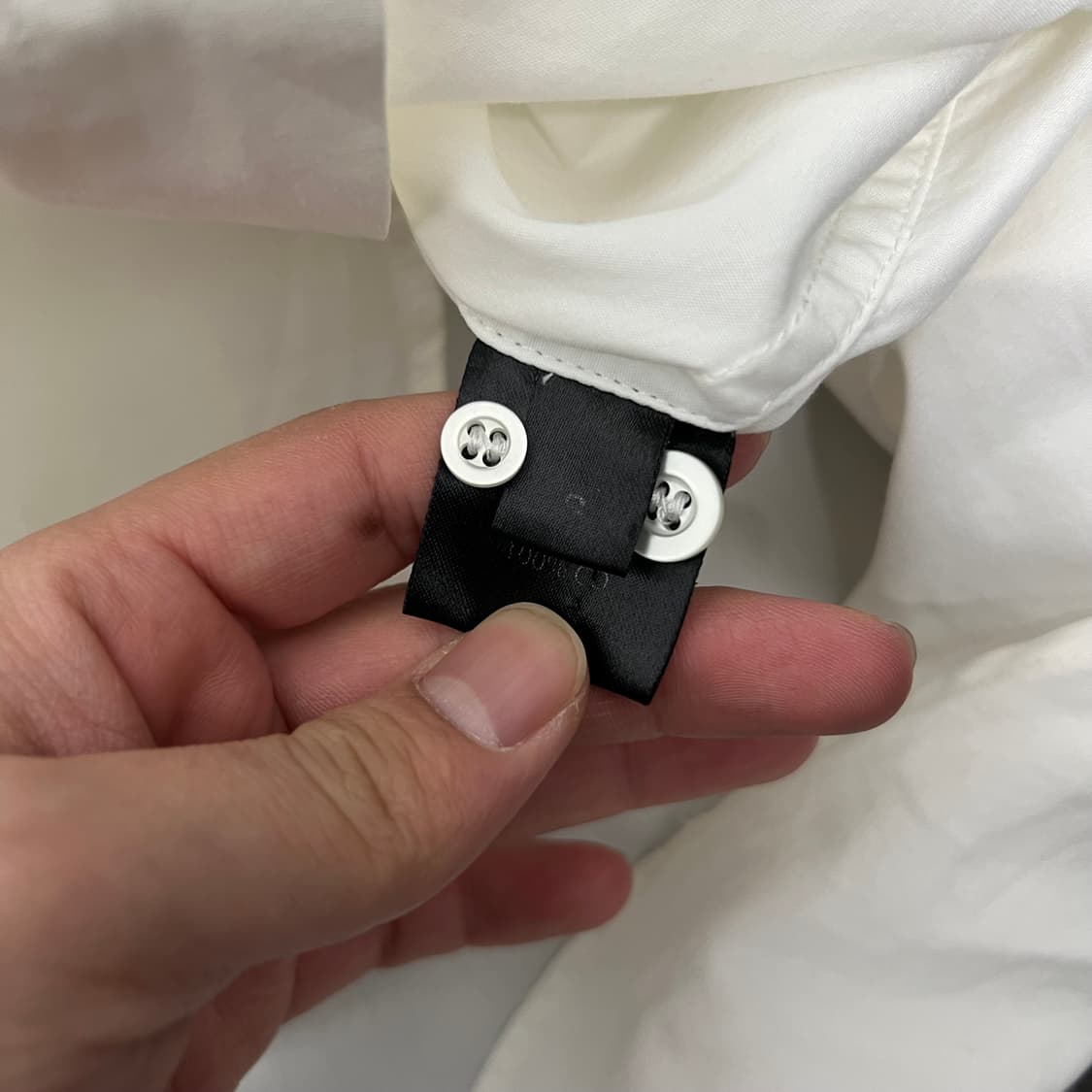 베트멍 루즈핏 버튼업 셔츠 화이트 상품이미지6