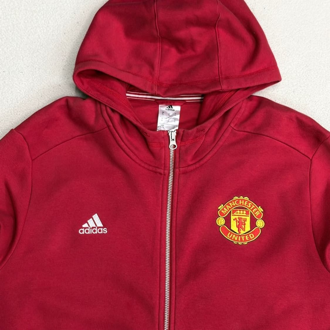 ADIDAS 15-16 맨유 3S 후드집업 XL 상품이미지3