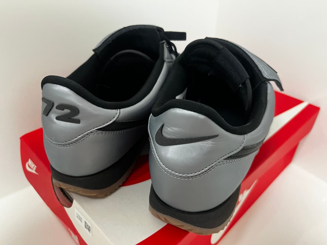 나이키 코르테즈 레더 SE 메탈릭 쿨 그레이 250 상품이미지3