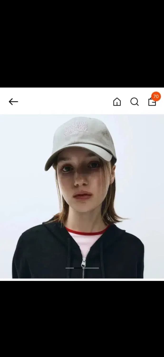 새상품/ 마리떼 클래식 로고 볼캡 상품이미지1