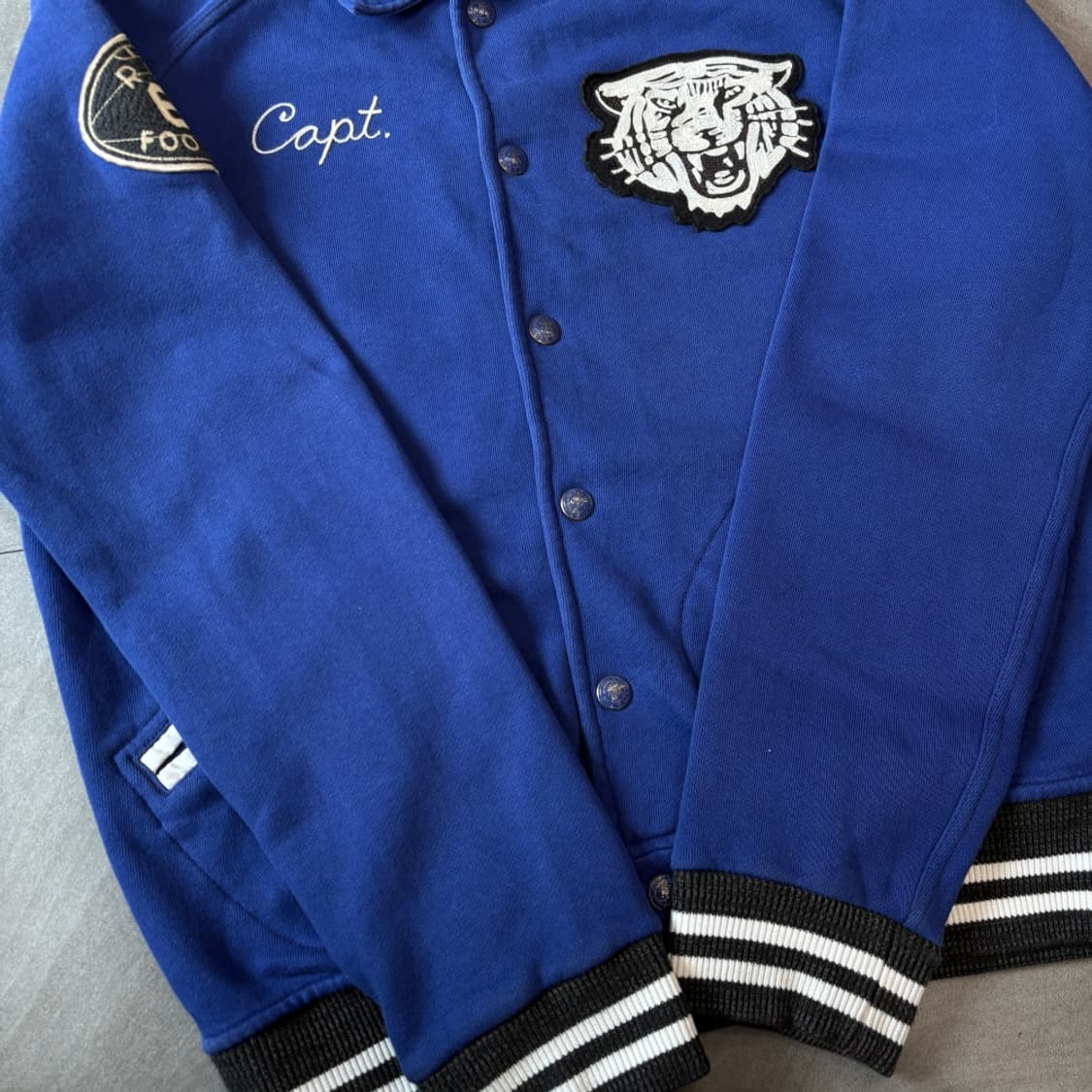 폴로 타이거 엠브로이드 스타디움 바시티 자켓  상품이미지8