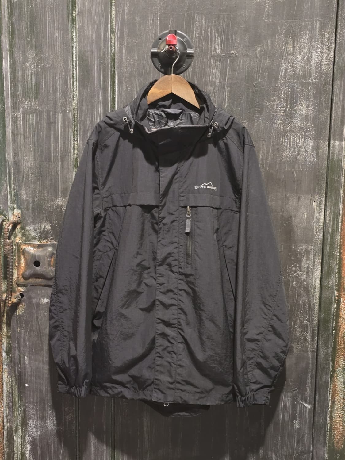 00s Eddie Bauer Hooded Rain Jacket 상품이미지1