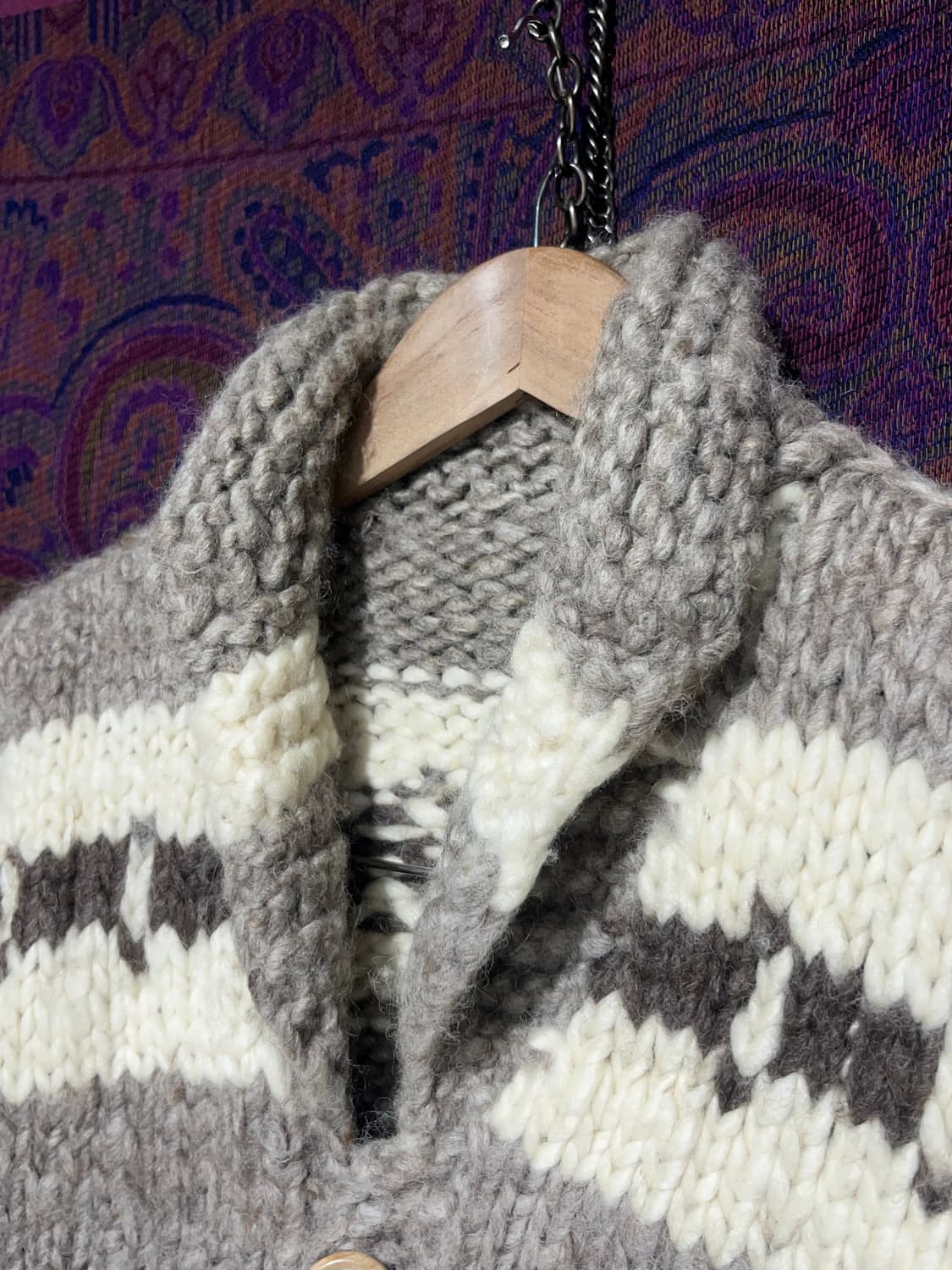 캐나다 코위찬 스웨터 상품이미지5