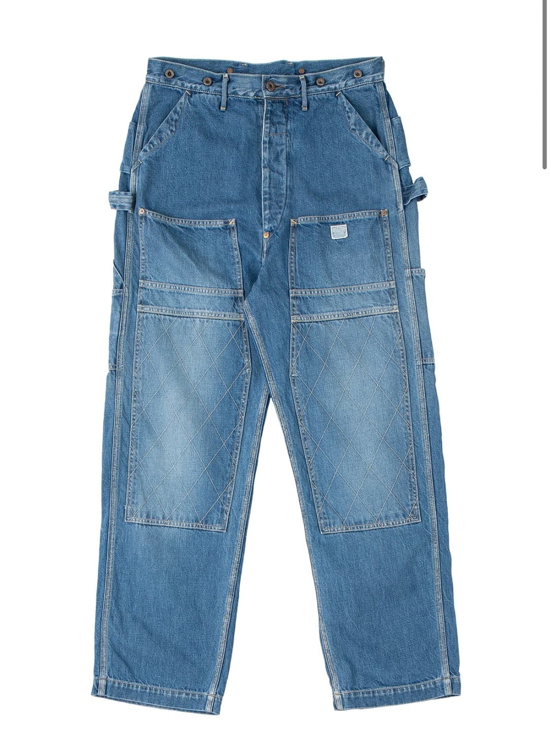 캐피탈 럼버 팬츠 인디고 프로세싱 3사이즈 상품이미지1