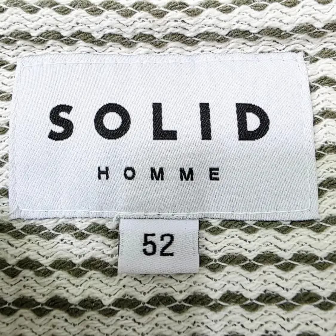 솔리드옴므 카라 니트 110 상품이미지4