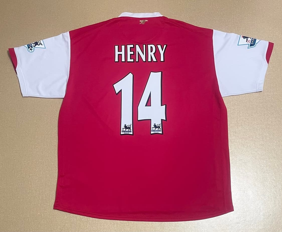 나이키 아스날 06/07 홈 셔츠 앙리 No.14 상품이미지10