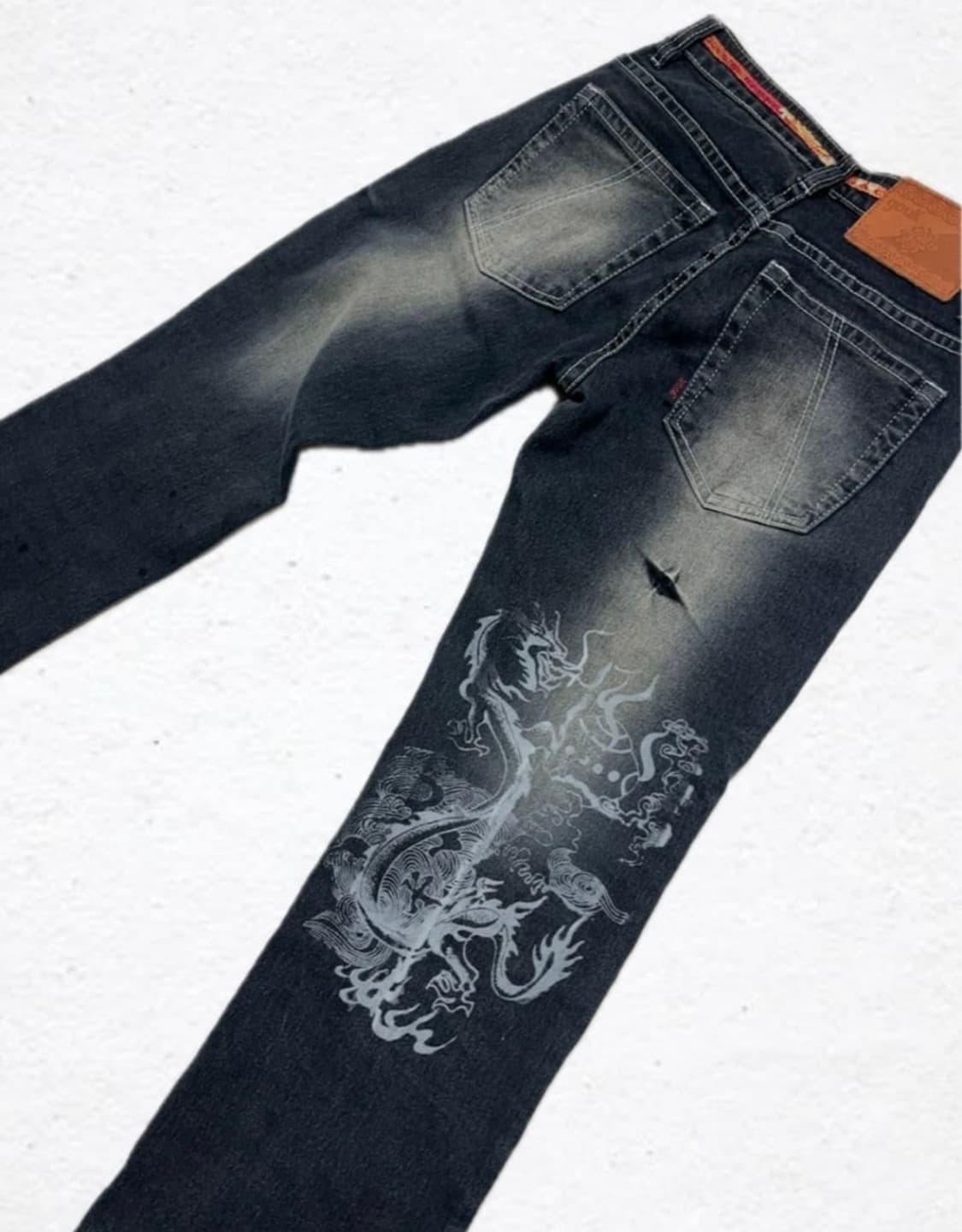 Oriental Washing Denim Pants 상품이미지4