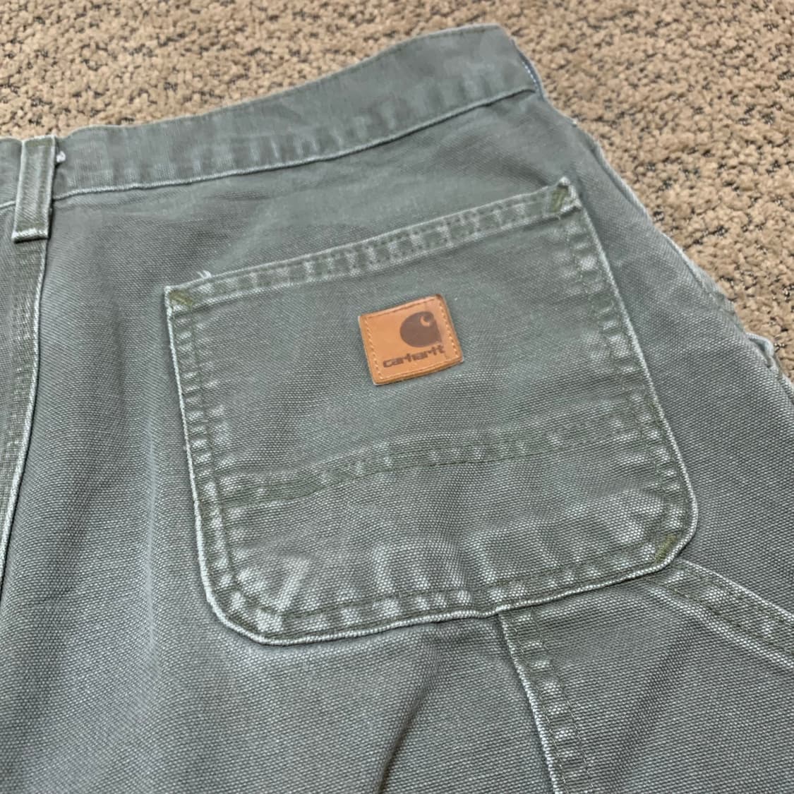 칼하트 B11 모스그린 커스텀 팬츠 (30) 상품이미지6