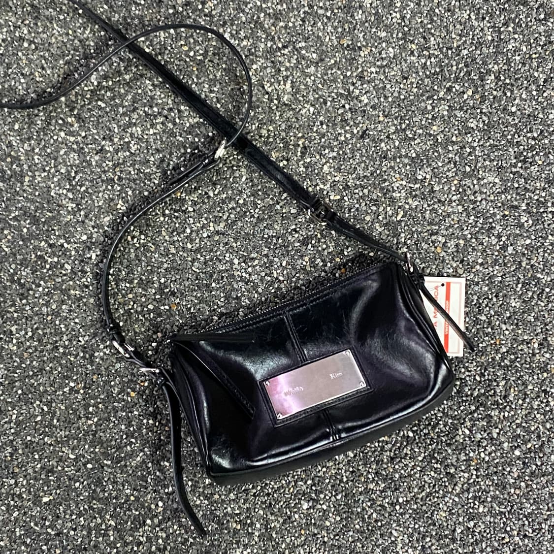 마뗑킴 버클 스트랩 블랙 숄더백 B4377 상품이미지2