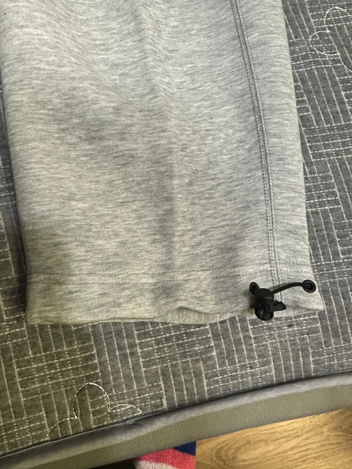 나이키  테크 플리스 그레이 스트링 조거팬츠 상품이미지5