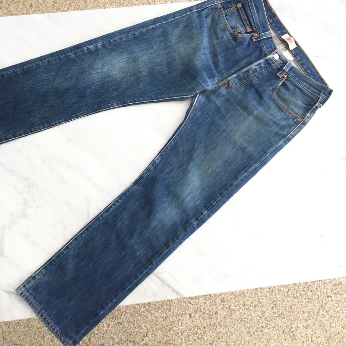 리바이스 중청 데님 팬츠 긴바지 / 허리 33 사이즈 상품이미지4