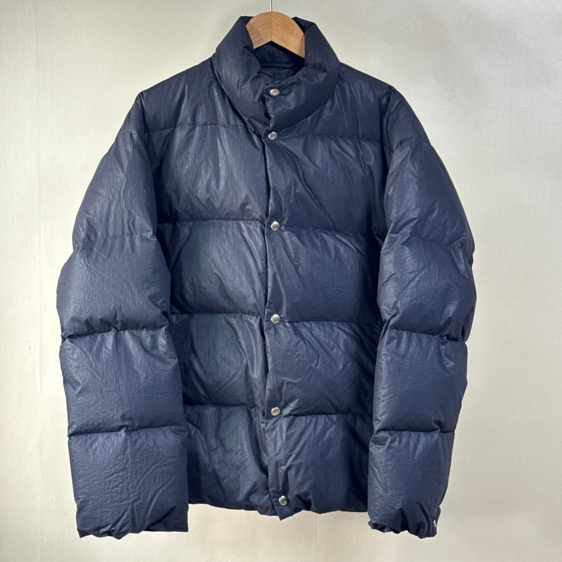 (3) 코모리 코튼 나일론 다운 자켓 네이비 상품이미지1