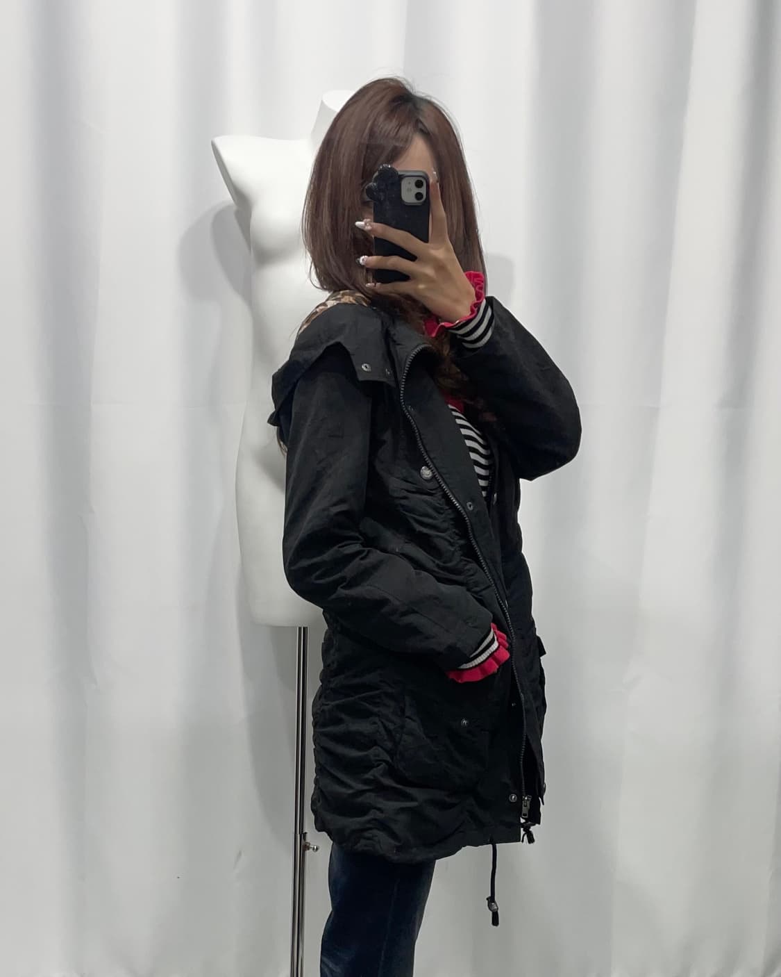 🎸블랙 롱 자켓🎸 상품이미지3