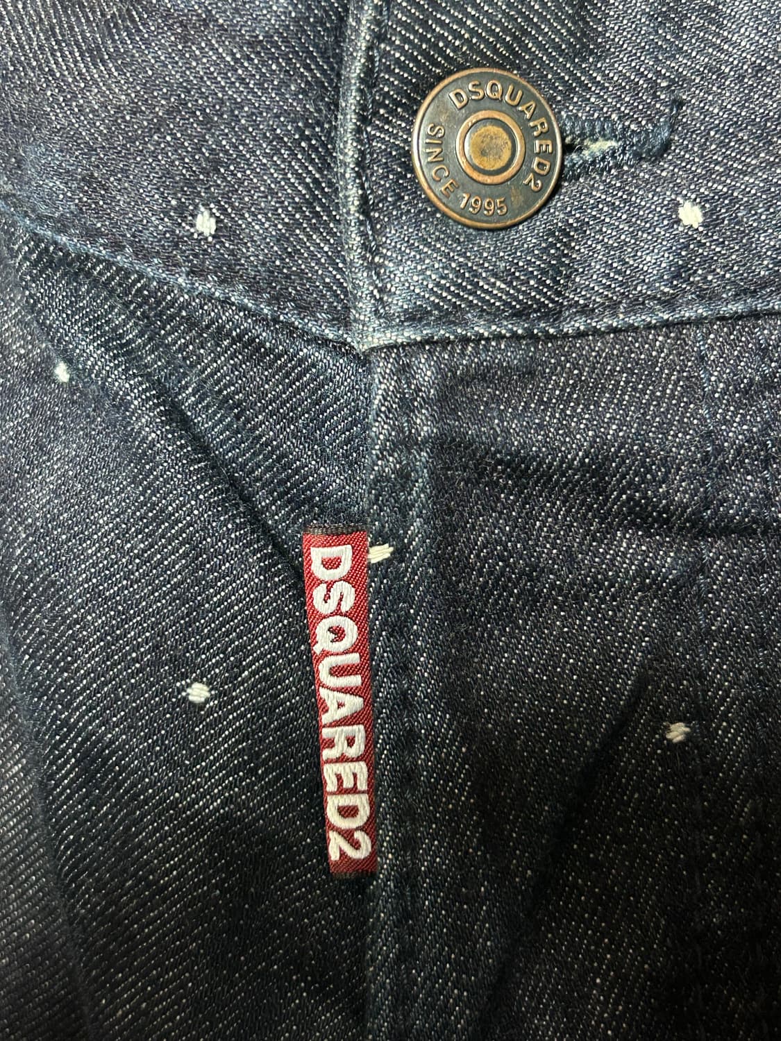 *rare* 디스퀘어드 도트 데님팬츠   상품이미지3