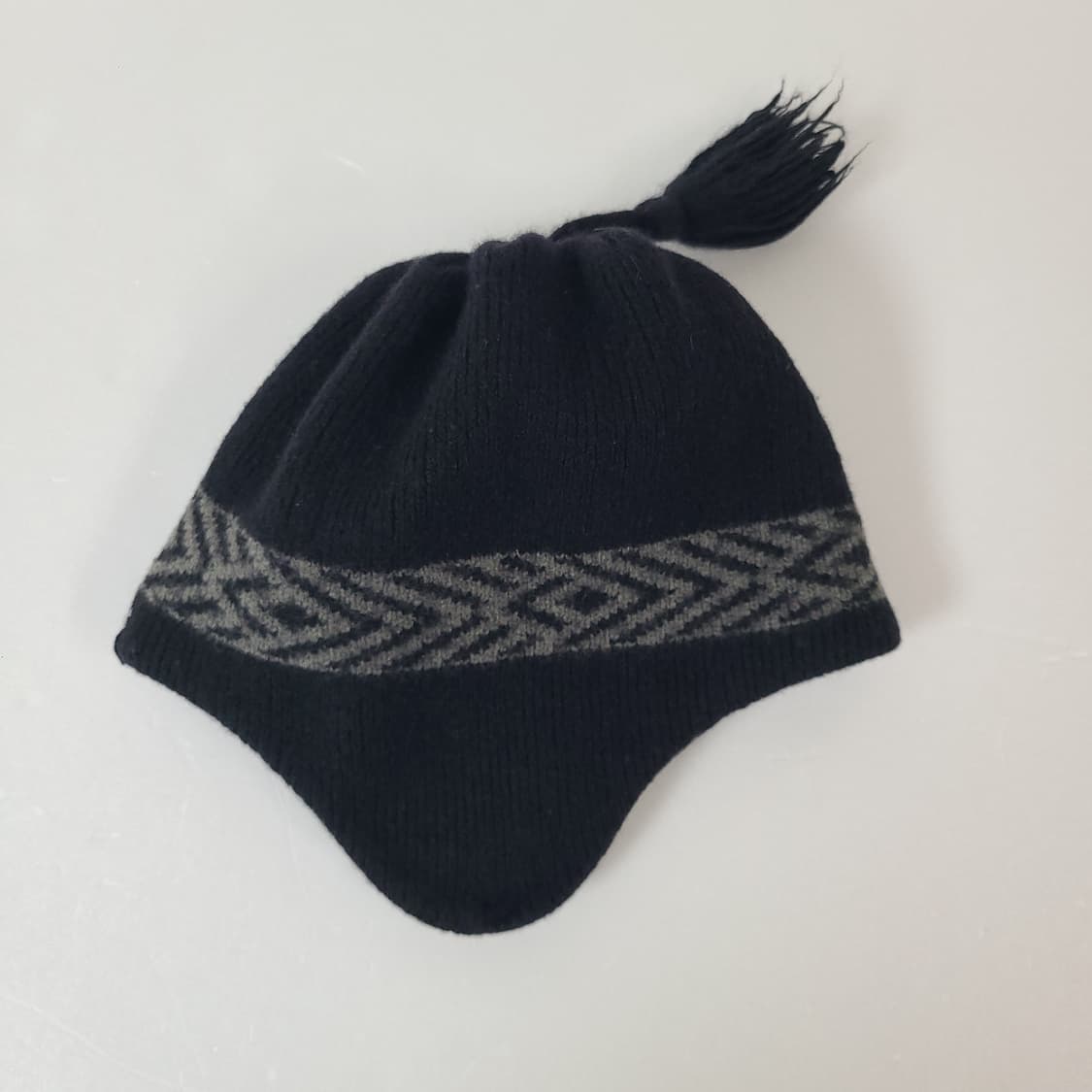 2002년 00s 나이키 ACG 올드 빈티지 이어플립 블랙 비니 모자 상품이미지8