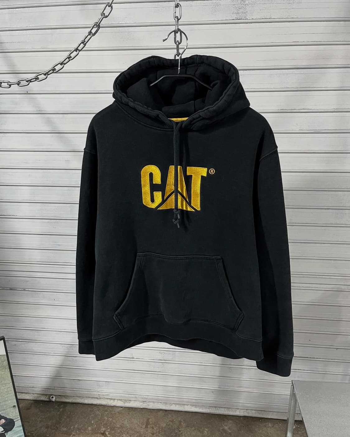 90-00s Caterpillar faded hoodie 상품이미지2