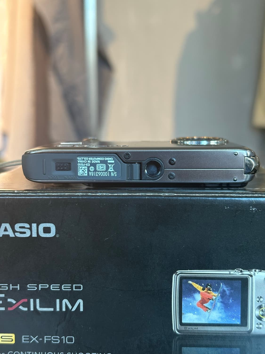 풀박/날짜표시)카시오 엑슬림 ex-fs10 빈티지디카 상품이미지6