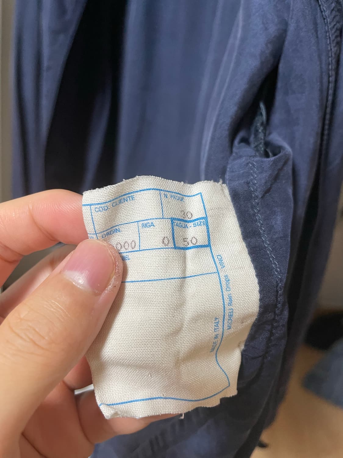에르메네질도 제냐 실크 자켓 50 상품이미지4