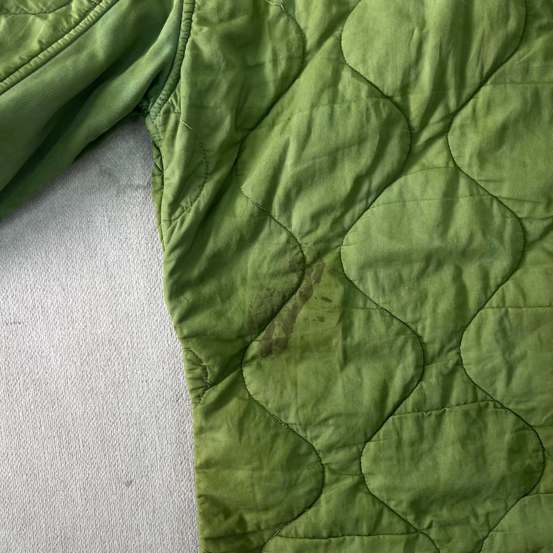 95 스톤아일랜드 가먼트 퀄팅 오버 셔츠 자켓 상품이미지8