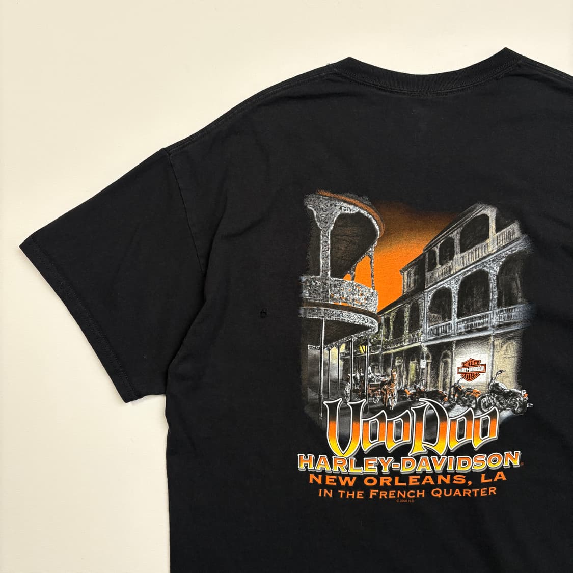 [XL] 00s Harley-Davidson FRENCH T-shirt 상품이미지6