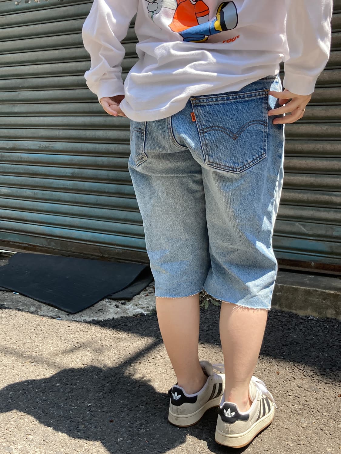 Levi’s 310 연청 하프팬츠 상품이미지4