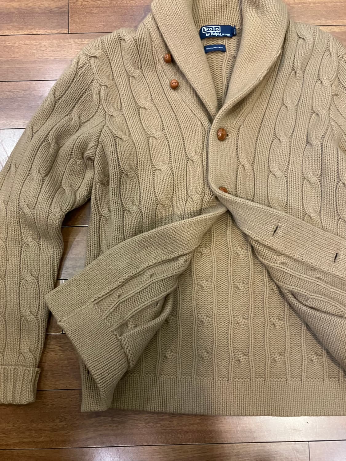 폴로랄프로렌 숄카라 가디건 L 상품이미지4