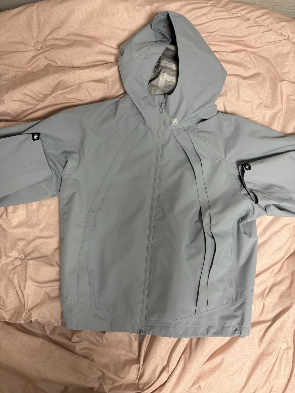 산산기어 윈드블록 자켓 스카이블루 -22FW(1size) 상품이미지3