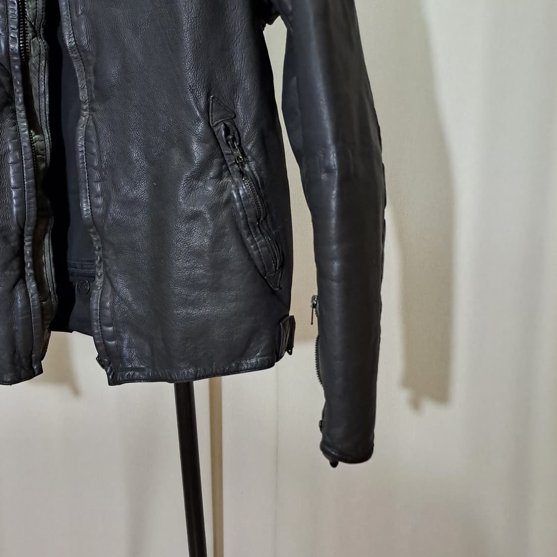 (택포) 다이네즈 가죽 자켓 50 B689 상품이미지5