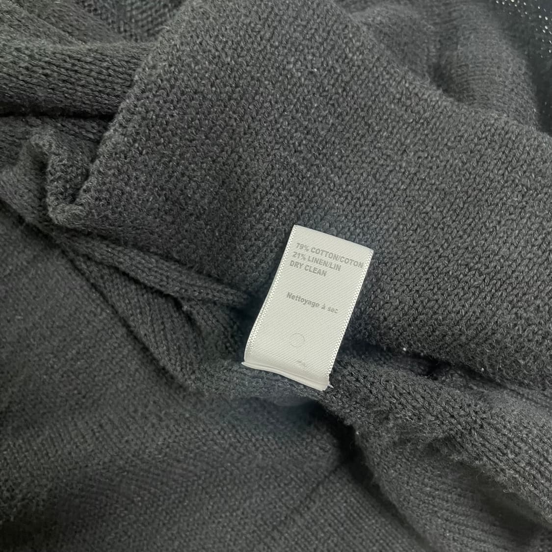 제임스펄스 블랙라벨 코튼 린넨 드라이버스 니트 집업 상품이미지6