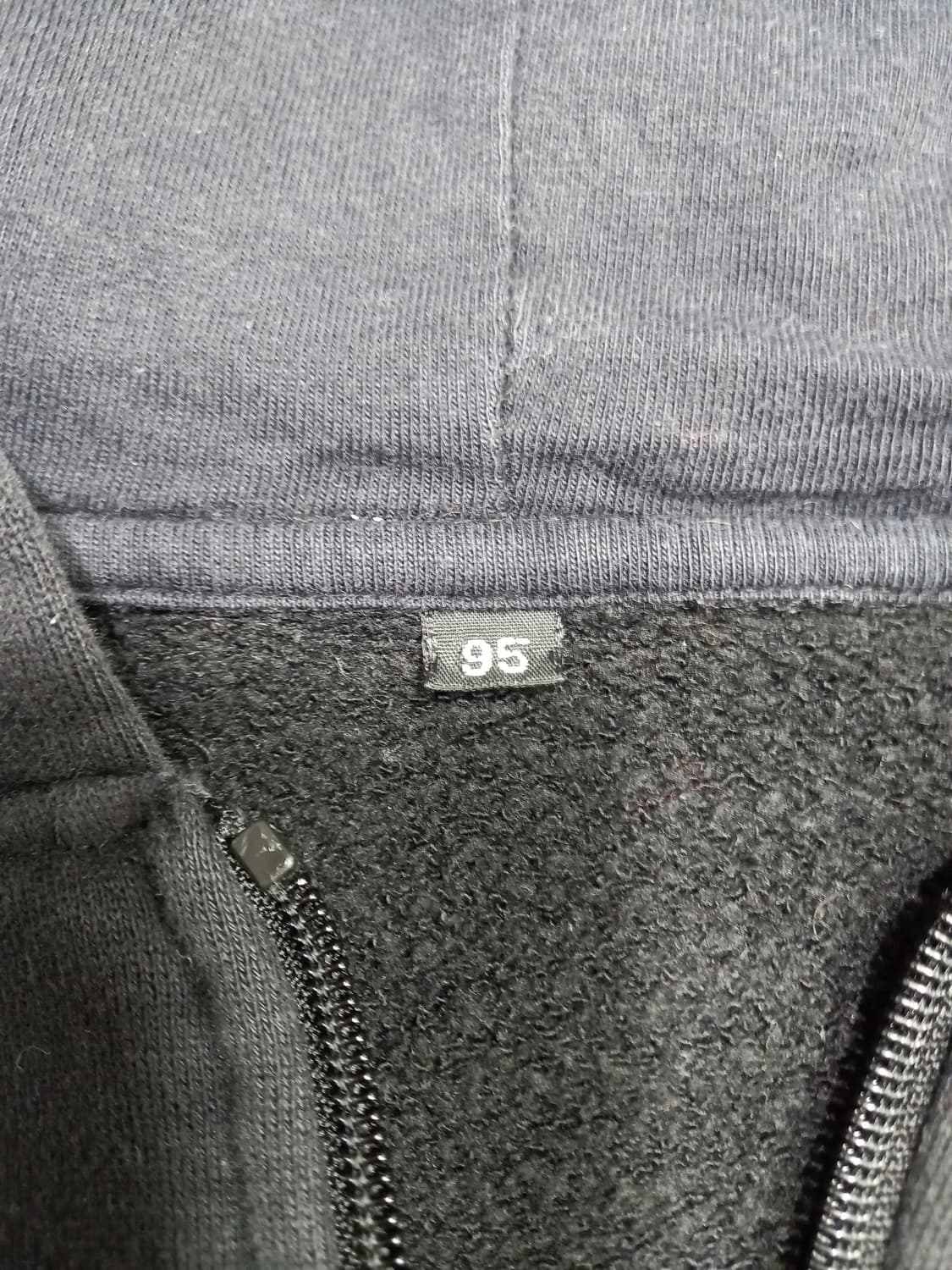 M95 NORTHFACE Kor 약기모 자수로고 후드집업 블랙 M-971 상품이미지6