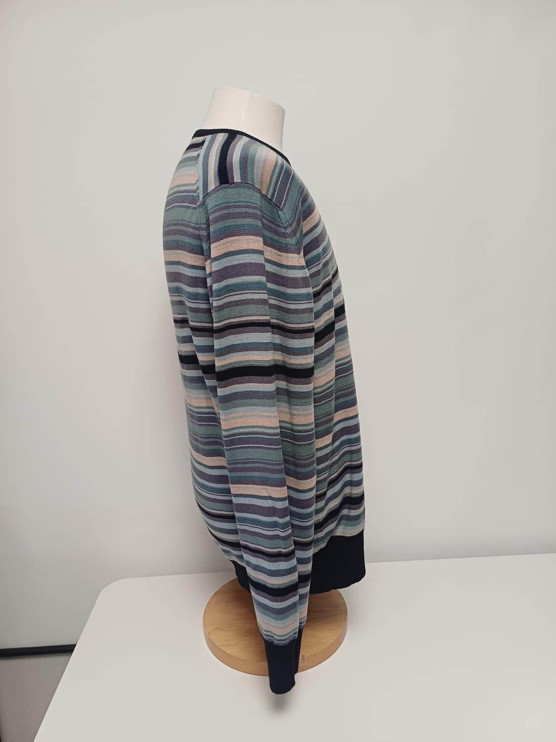 Paul Smith London 빈티지 멀티 스트라이프 울 니트[M] 상품이미지2