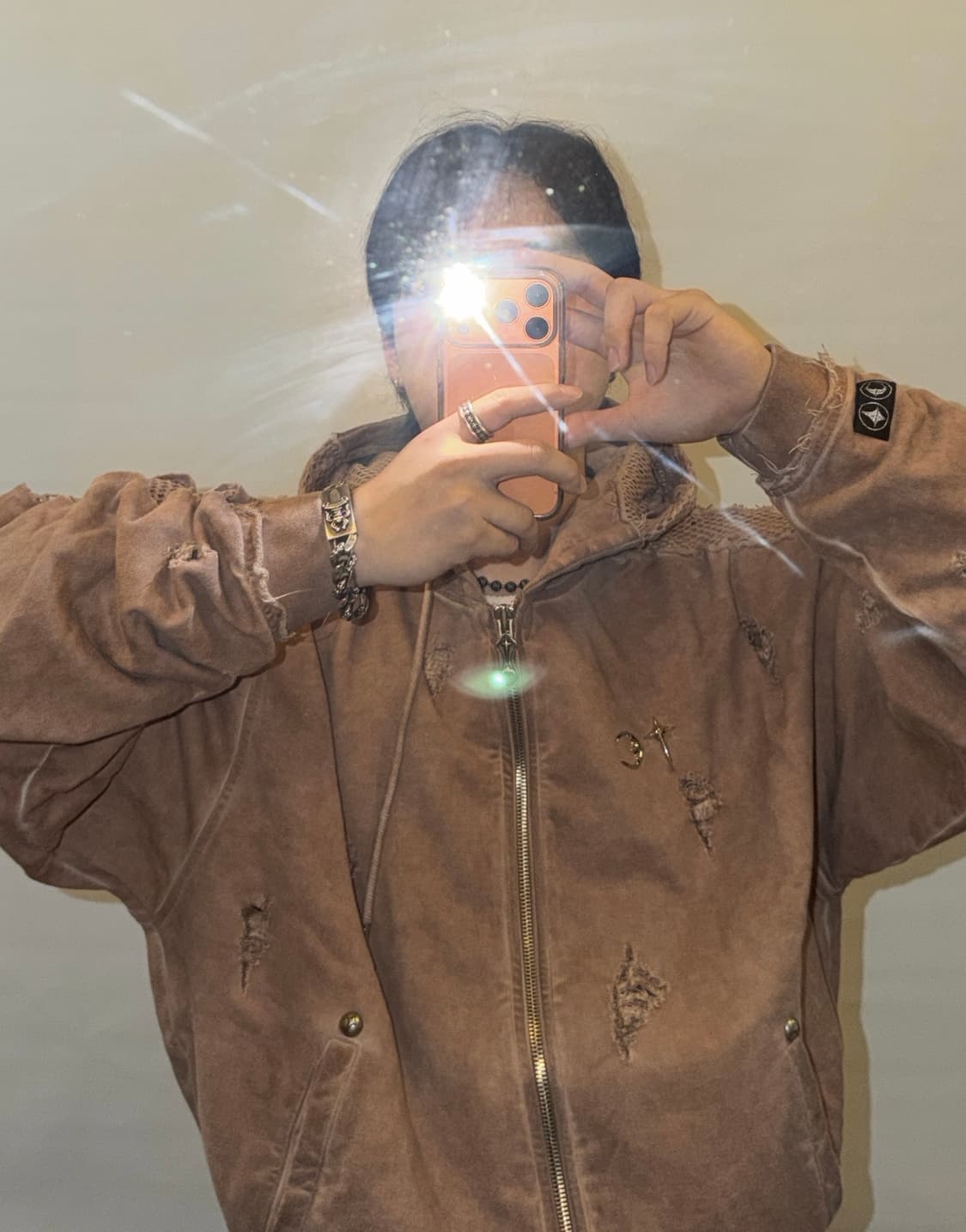 떠그클럽 후드집업 (새상품) 상품이미지2