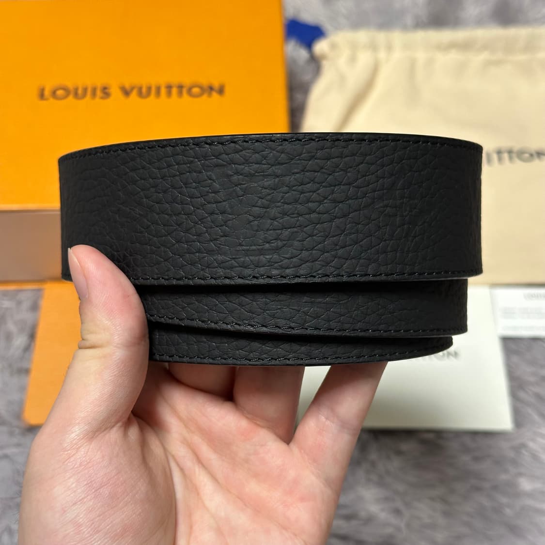 [풀구성] 루이비통 이클립스 토뤼옹 LV 벨트 90/36 상품이미지3