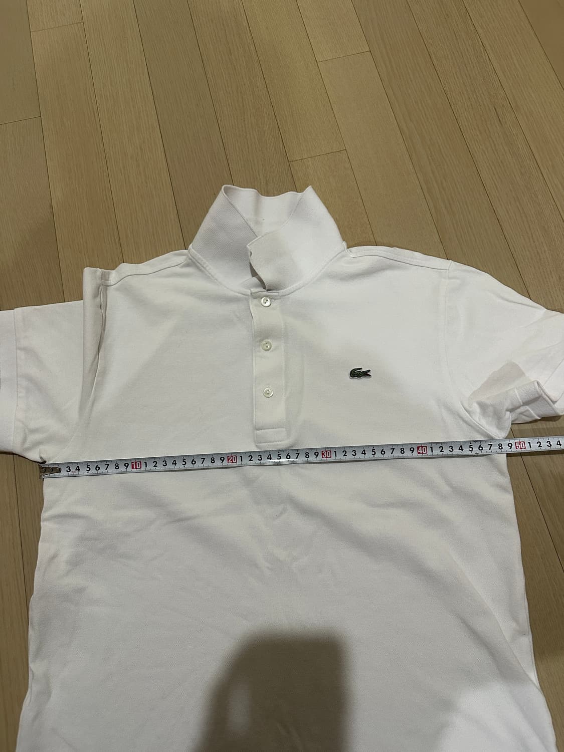 라코스테 카라티 슬림핏 105 (US L) 화이트 상품이미지4