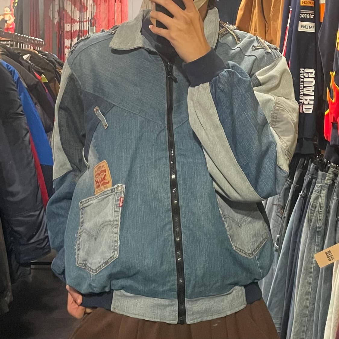 [IM] 리바이스 리메이크 데님 카라 자켓 상품이미지2