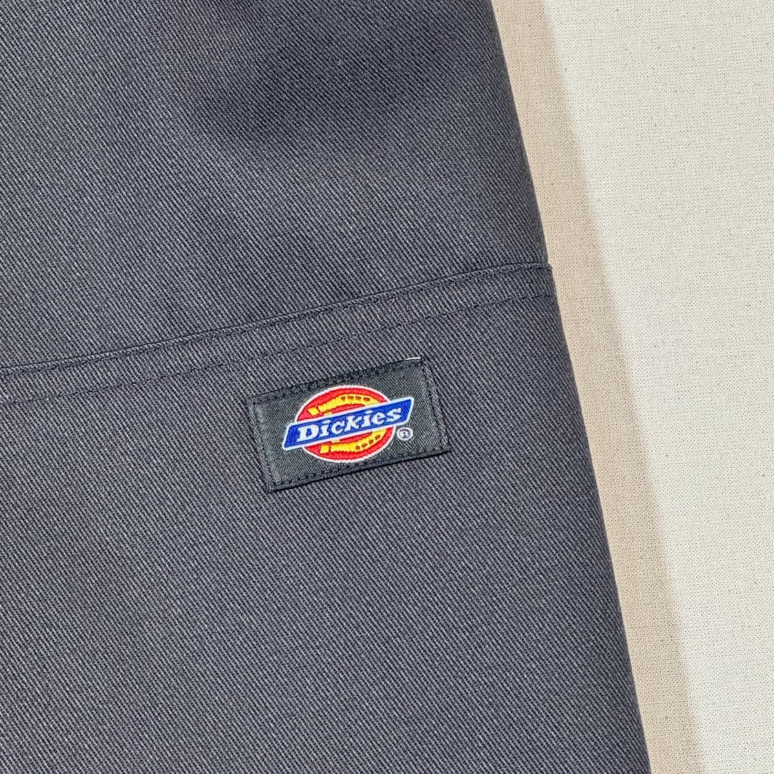 32inch) 디키즈 더블니 면바지 치노팬츠 차콜 그레이 상품이미지6