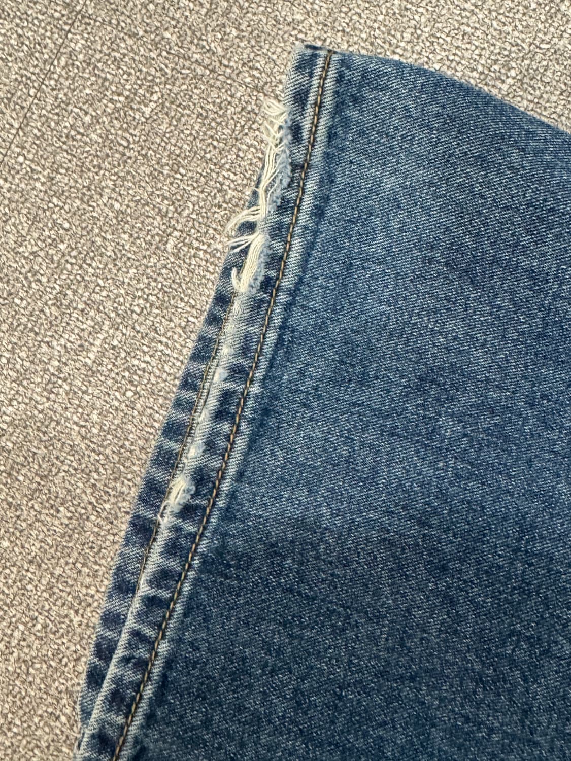 Dnsr 플레어 데님 팬츠 진청 상품이미지4