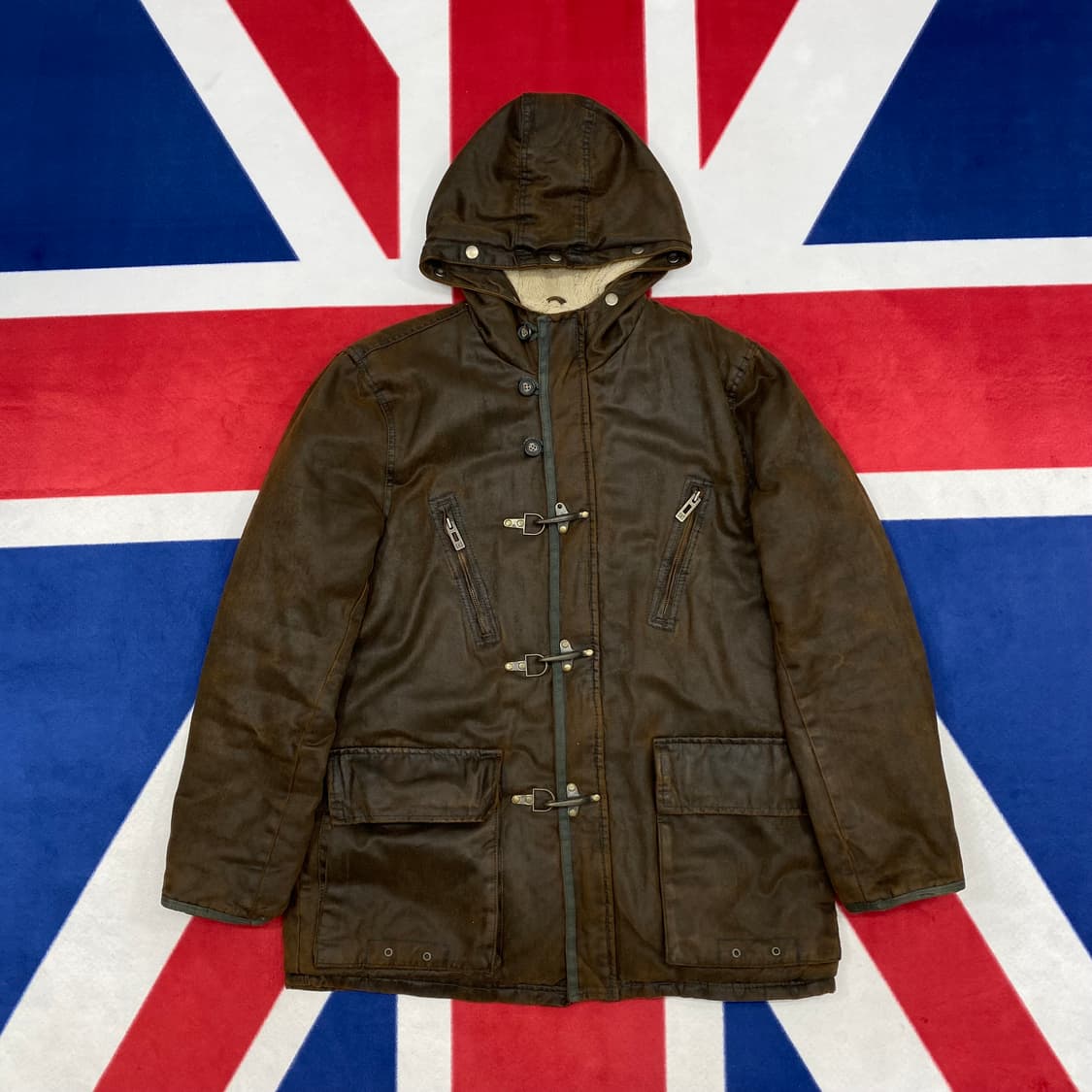 빈티지 파이어맨 후드자켓 L 상품이미지1