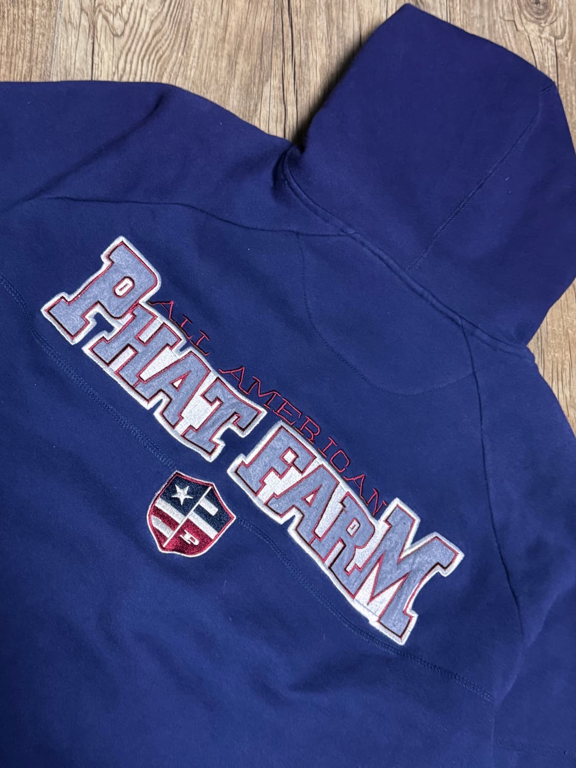 팻 팜 아이비리그 올드스쿨 빅사이즈 후드집업 상품이미지4