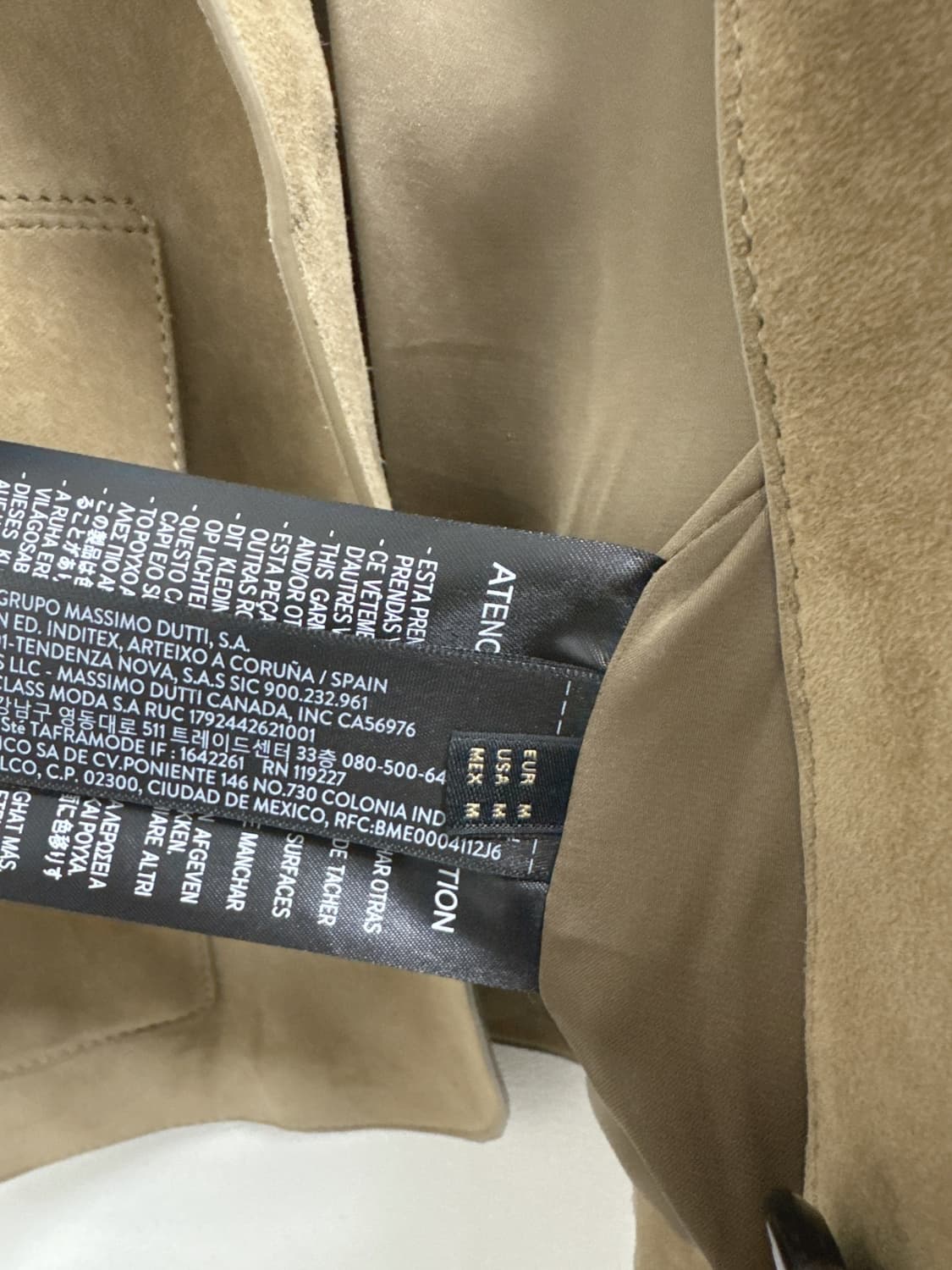 마시모두띠 스웨이드 자켓 상품이미지8