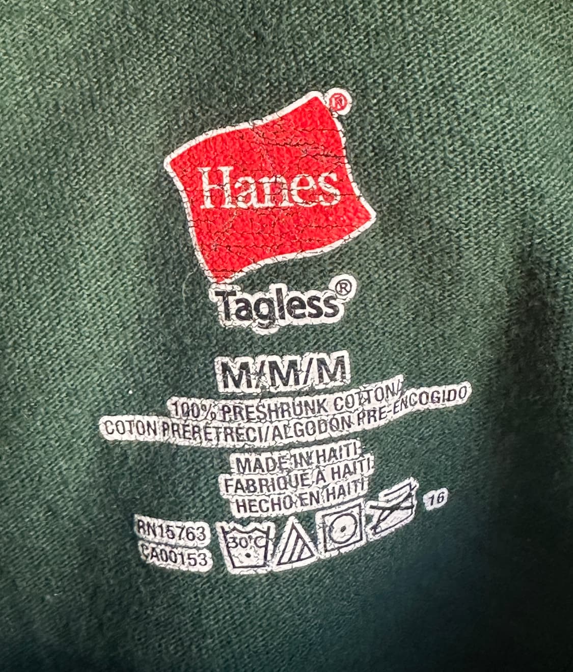 빈티지 헤인즈(Hanes) 밀릴라니 이케 스쿨그래픽 반팔티셔츠 상품이미지4